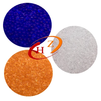 Silica Gel Type a Orange Color Indicator Desiccant 2-5mm Absorbing Moisture Industrial White Blue Orange Silica Gel