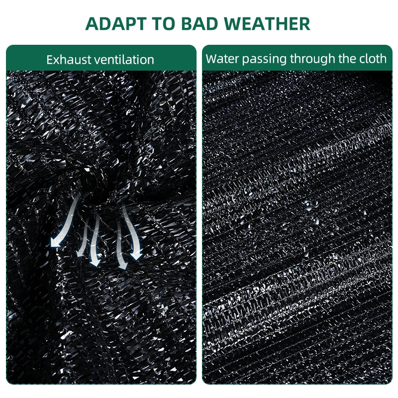 Hdpe Agricultural Landscape Fabric Anti Weed Mat Roll Ground Cover Roof Shading Green House Sun Shade Net