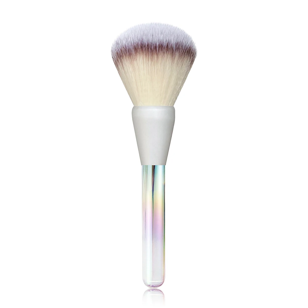 DailyQueen Custom Logo Single Super Big Powder Crystal Makeup Brush Private Label Vegan Bristle Cream Powder Contouring brush