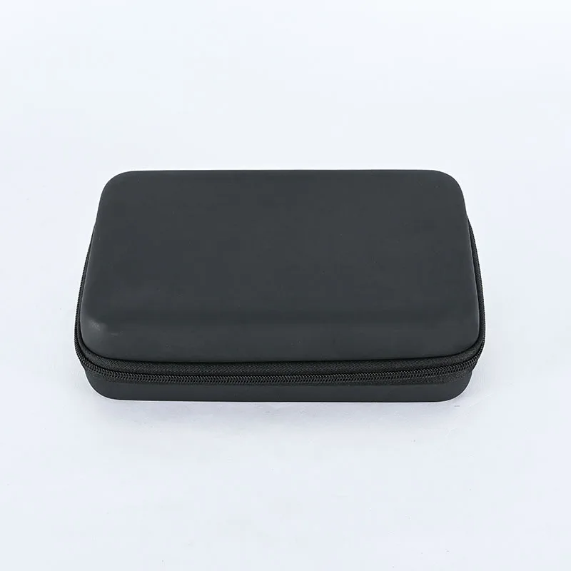 Bulk Customized design size shockproof cable chargers carrying Tools Toys EVA Storage Box protective black hard carry eva case
