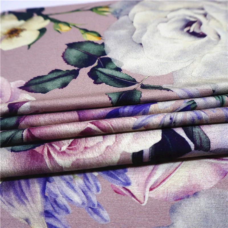 Custom Printing Single Jersey Fabric for Baby Cloth,blanket Free Sample Hot Sale Best Quality Organic Bamboo 230-250GSM Knitted