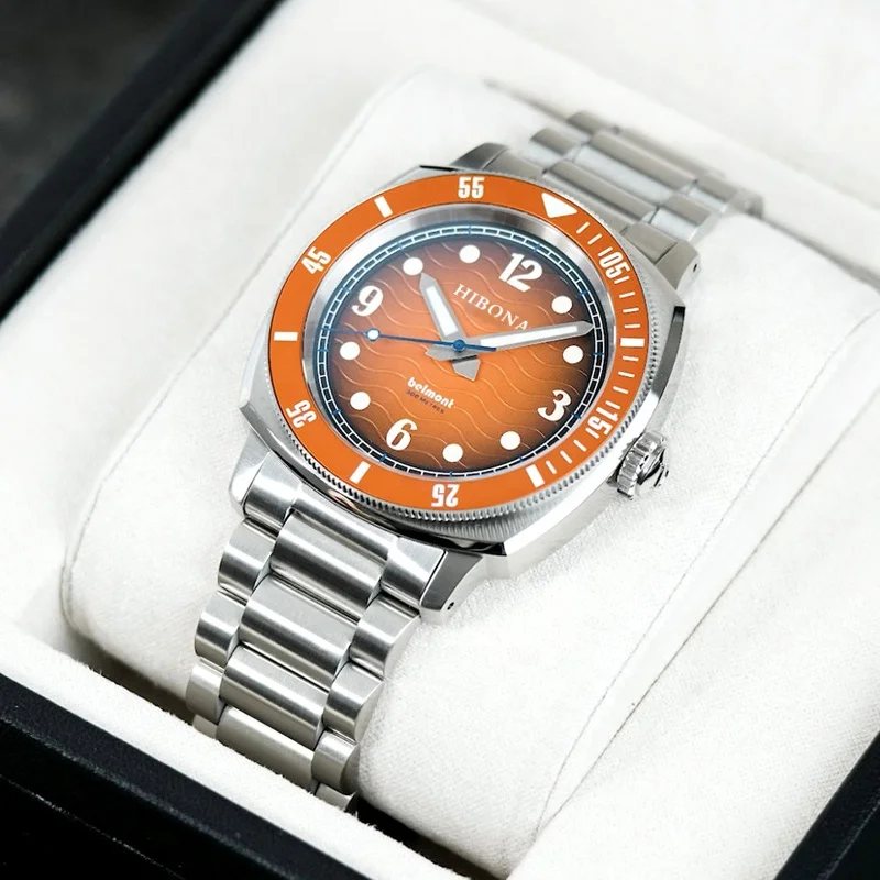 OEM Hand Watch Men Custom Watch Manufacturer Online Shopping Free Shipping Stainless Steel Automatic Mechanical Watches For Men