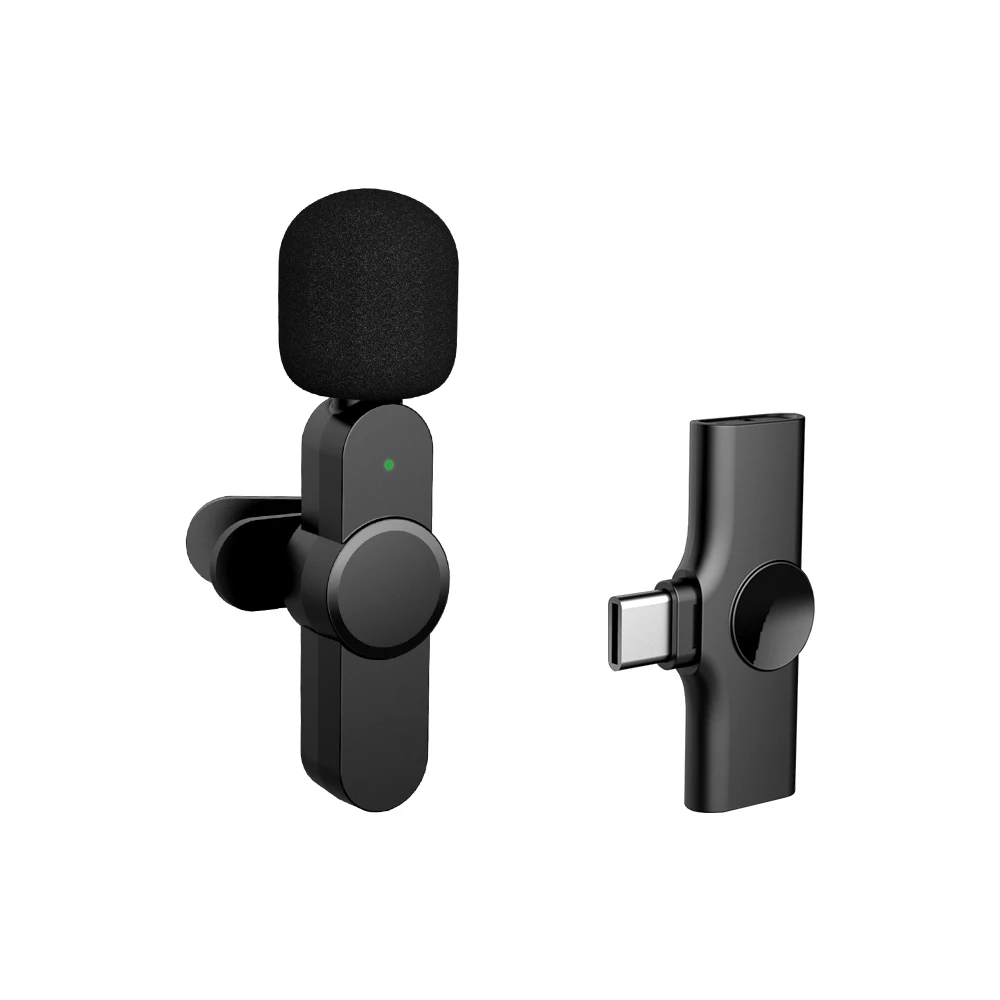 VIMAI недорогой компактный беспроводной петличный микрофон, профессиональный микрофон с зажимом, беспроводной портативный микрофон для записи