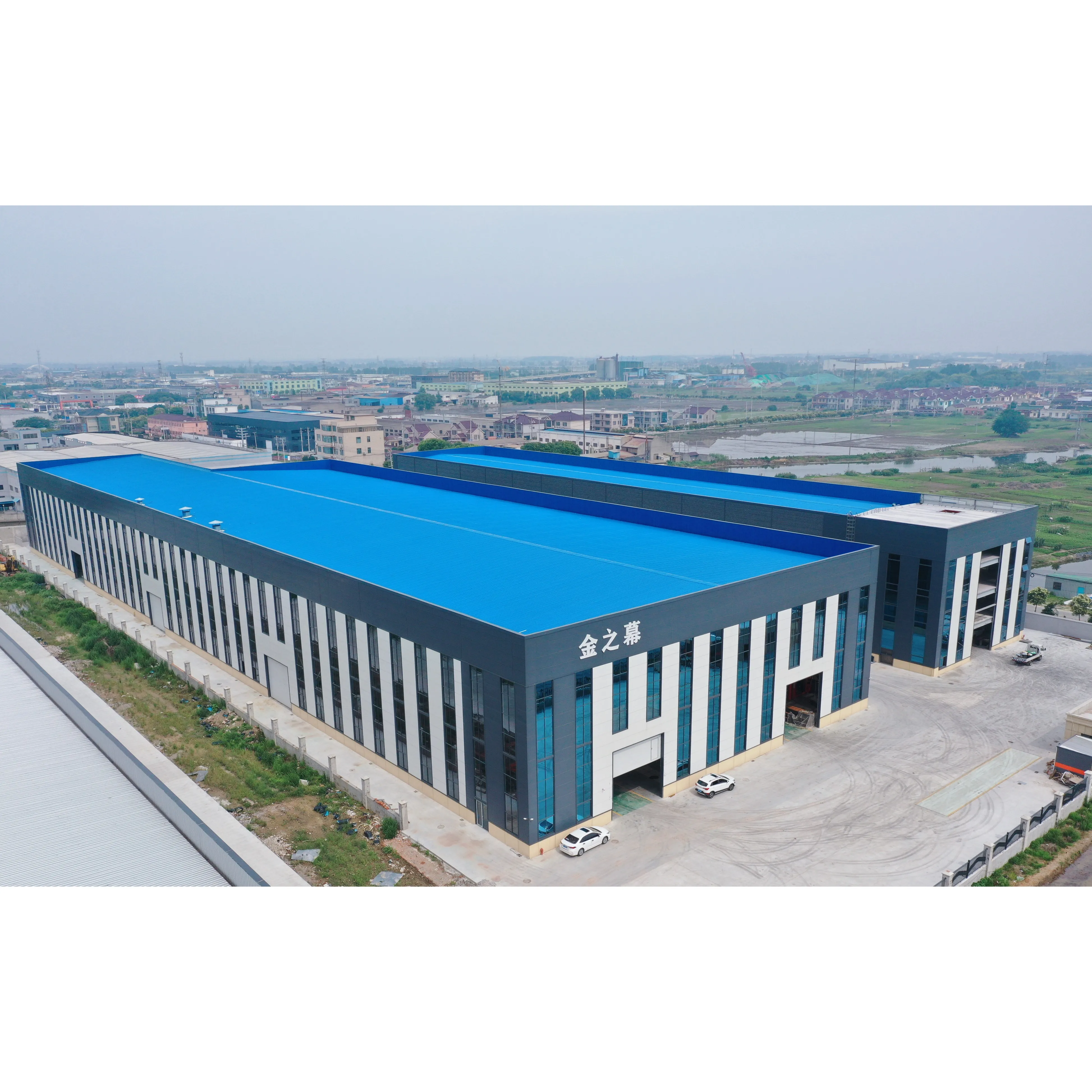Metal Frame Building Quick Install Custom Design Prefab Steel Logistics small warehouse building /Hangar