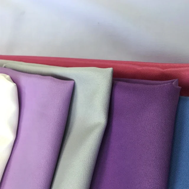 Best Selling 100% polyester Crease peach koshibo design anti-microbial and Insect-resistant fabric for dress