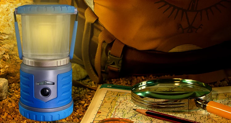 Power Bank LED COB warm light Rechargeable camping lantern