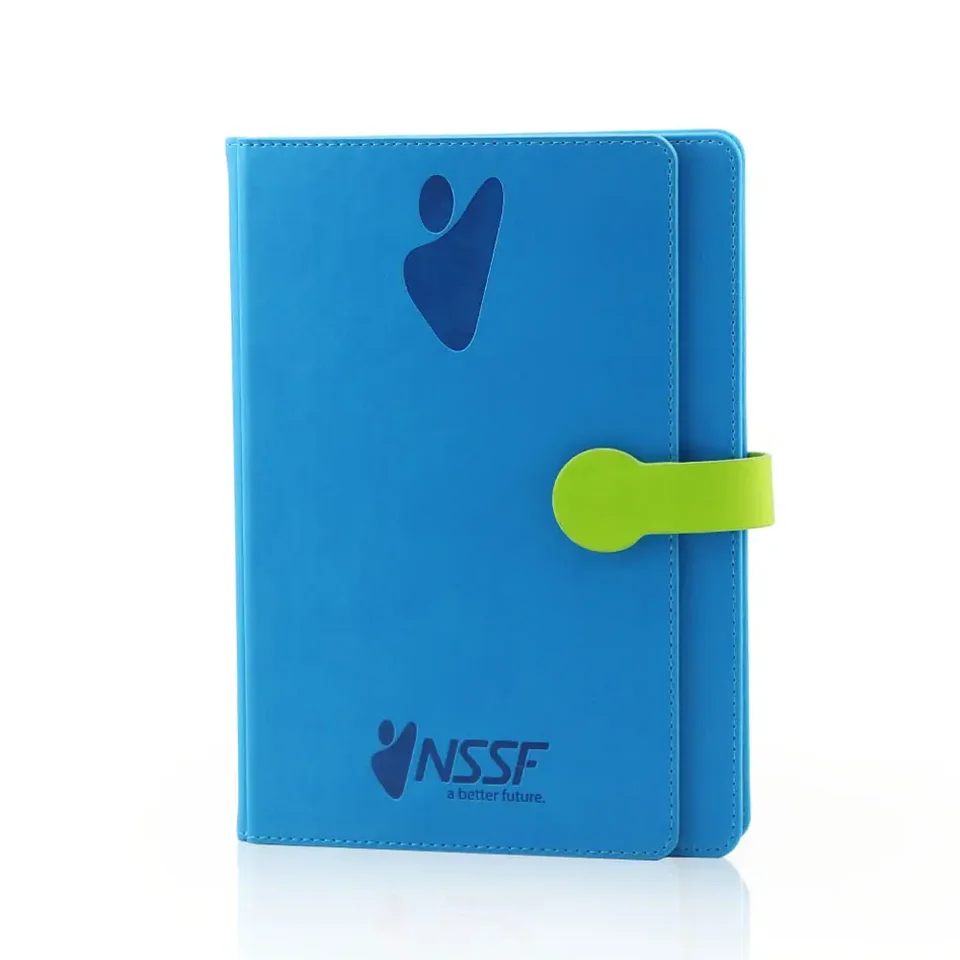 Full Certificated A4 A6 A5 Hard Cover Notebook Planner Custom Diary Card Pocket Journal