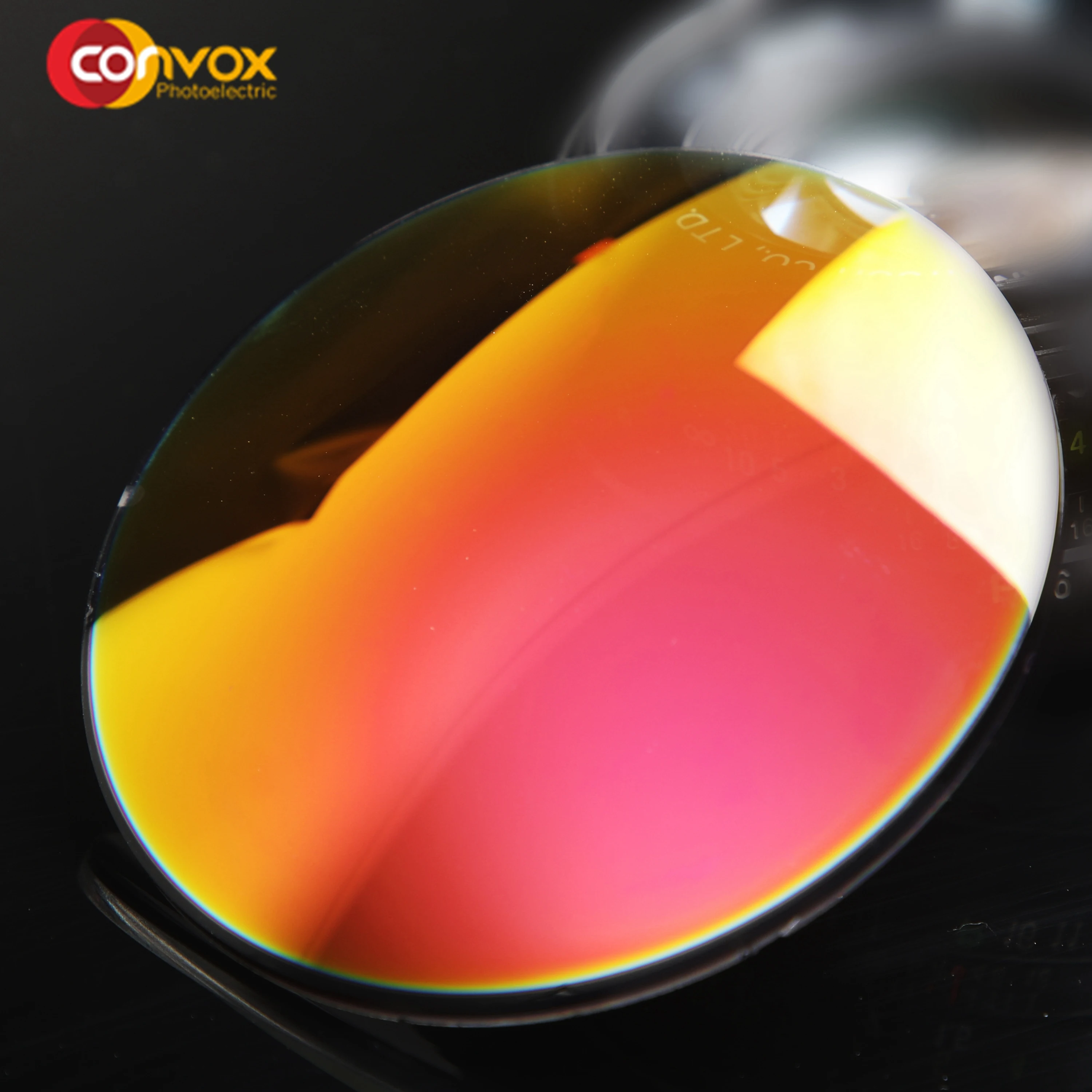 CONVOX High Quality Cheap Price Colorful Mirror Sunglasses Lenses Tinted CR39 Sun Lens for Summer