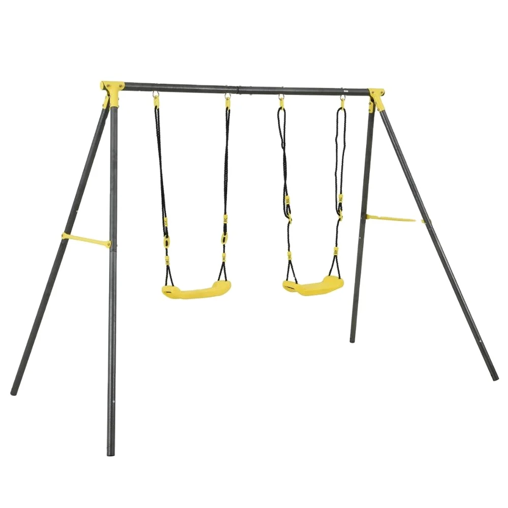 Wholesale Price 2200*1360 *1800 mm Metal and Plastic Wearable and Strong Round Swing for Playground