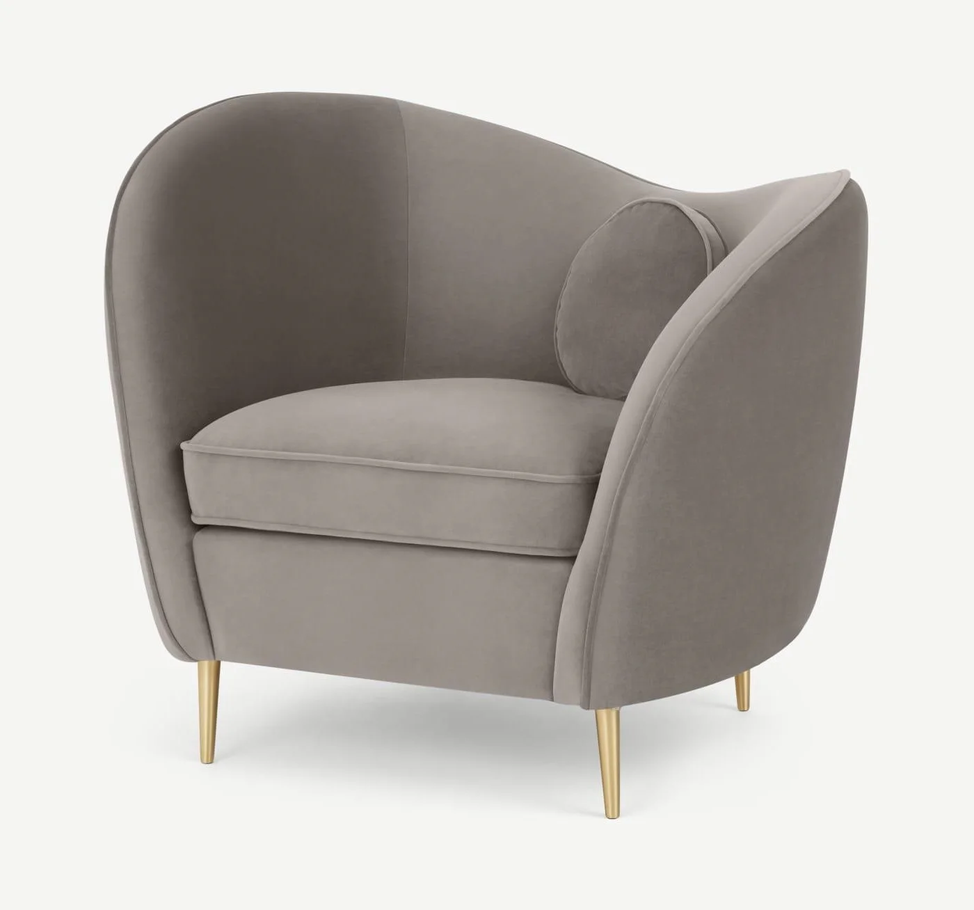 Luxury Modern Velvet Accent Arm Lounge Velvet Chair Burgundy Luxury Velvet Arm Accent Single Modern Chair