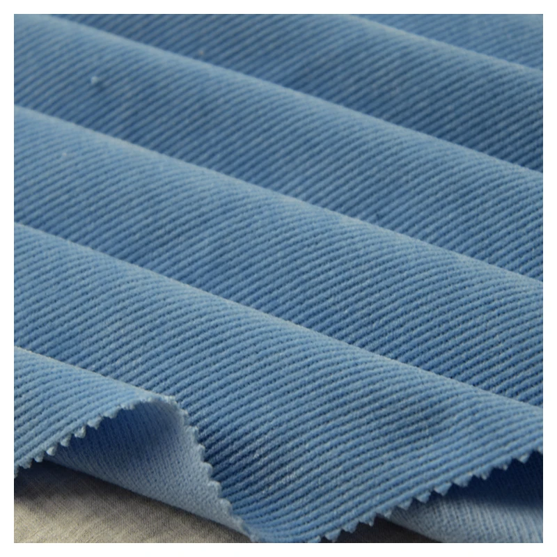  CHENILLE NARROW STRIPE PLAIN DYED KNIT FABRIC FOR BABY AND