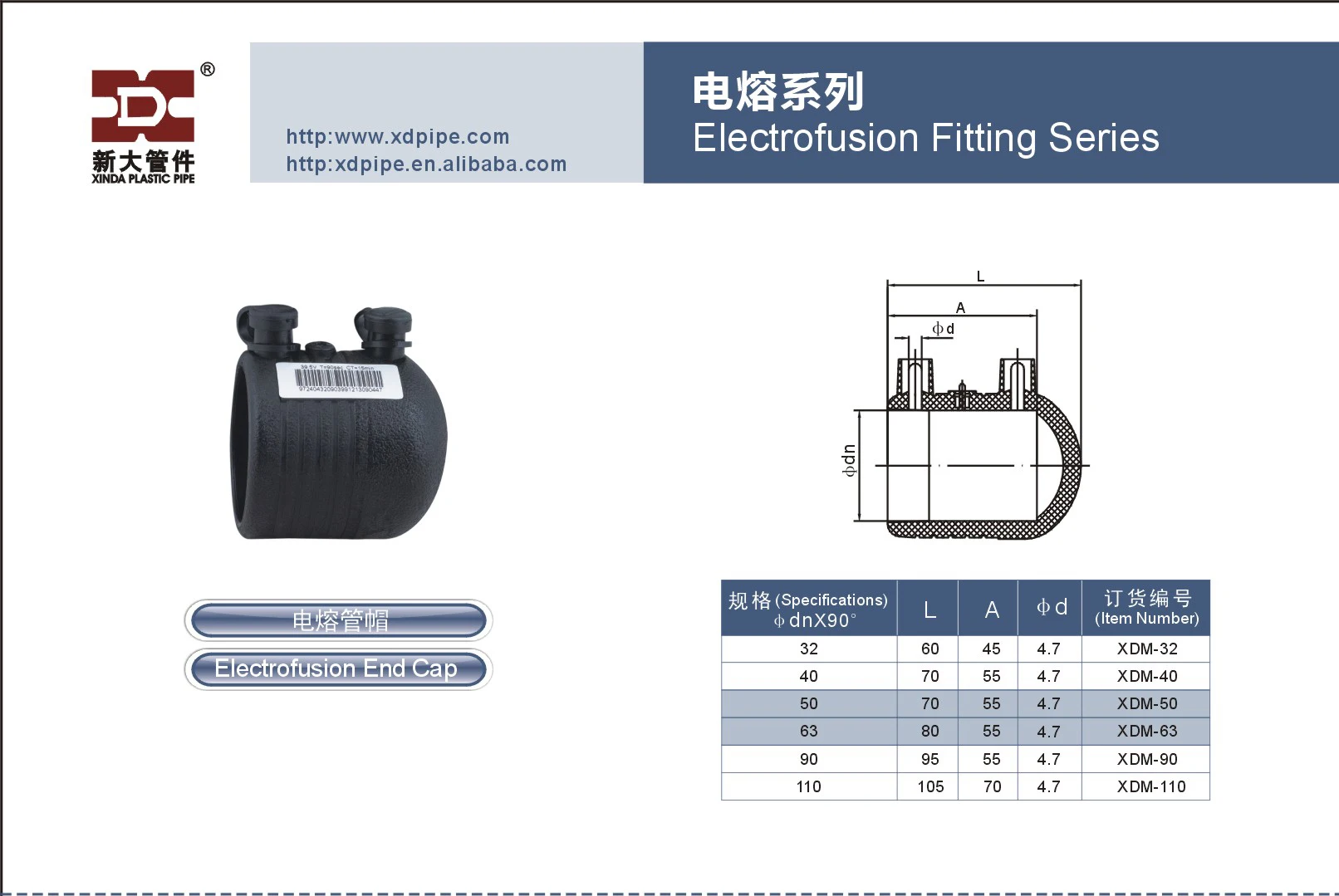 Electrofusion PIPE PLUG