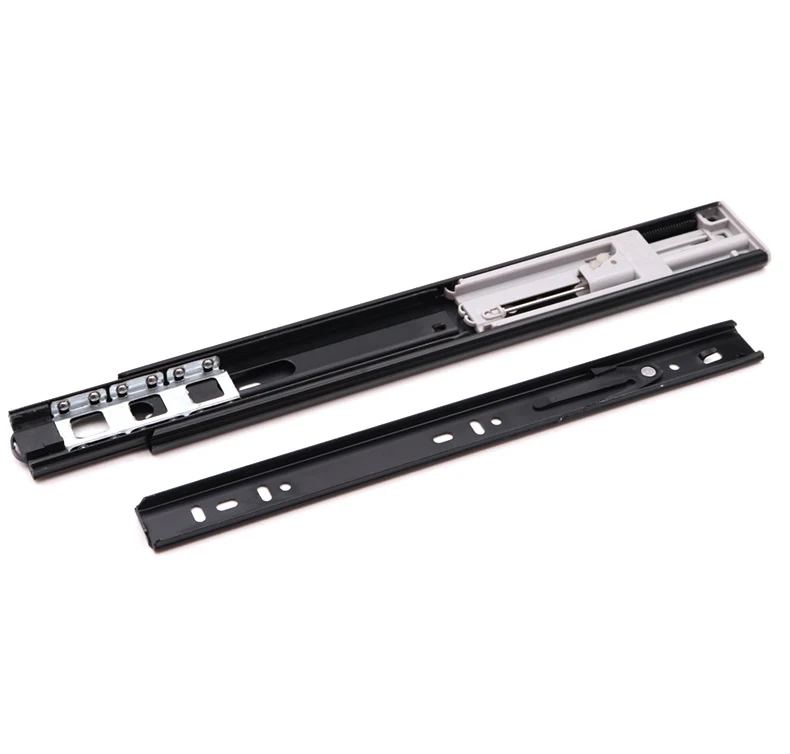 3 Fold Hydraulic Soft/Self Close Drawer Slide Rail slowly draw the drawer closed without slamming shut.