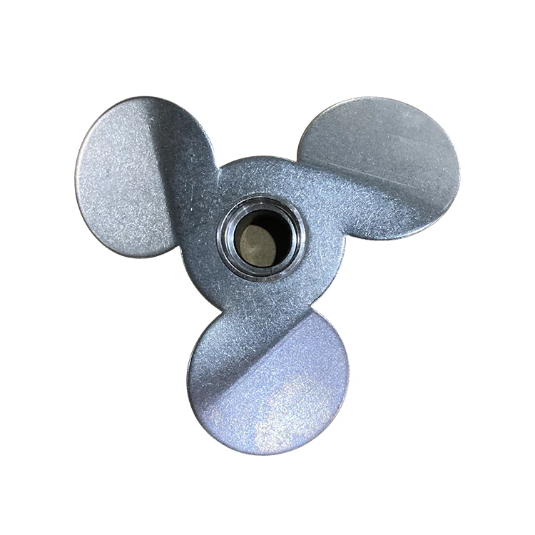 Stainless Steel Impeller for Air Mixer 316L Propeller Type Impeller