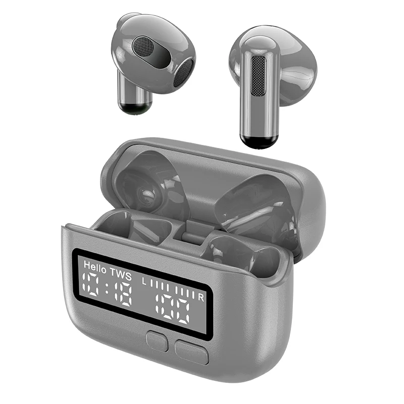New Products BPG TWS Earbuds BB Pager Design With Clock Stopwatch Headphone TWS Wireless Earphone