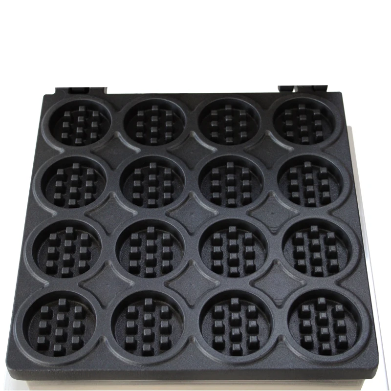 Commercial round Shape Waffle Maker electric 16pcs Waffle Machine cake oven