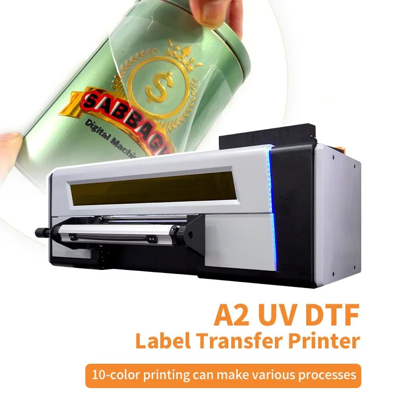 Titanjet UV DTF принтер A2/A3 плоский изображение бутылка этикетка рулон в автоматический ламинатор печать AB