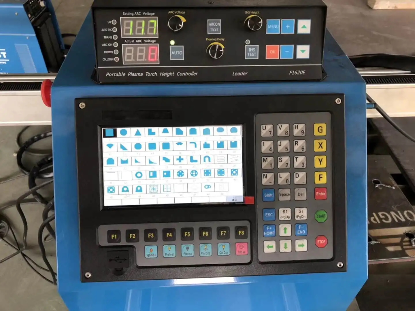 cheap price 1530 cnc plasma oxyfuel cutting machine with THC for steel