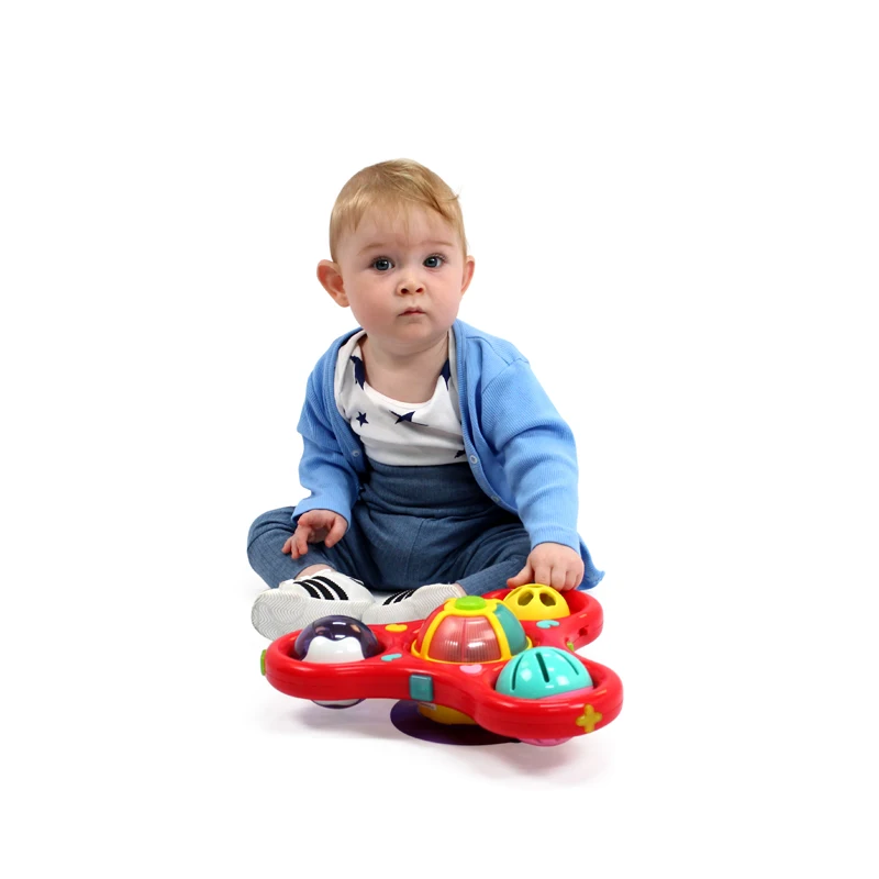 The Toro spinning interactive toy with light and music