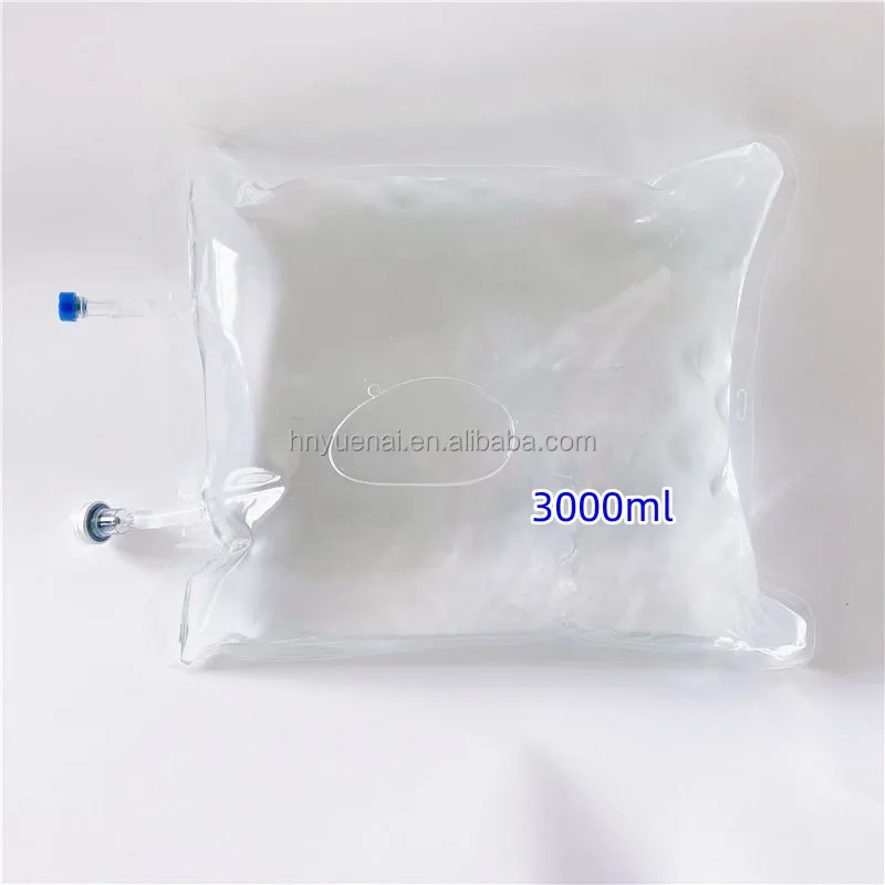 medical supplies empty drip fluid iv bag saline