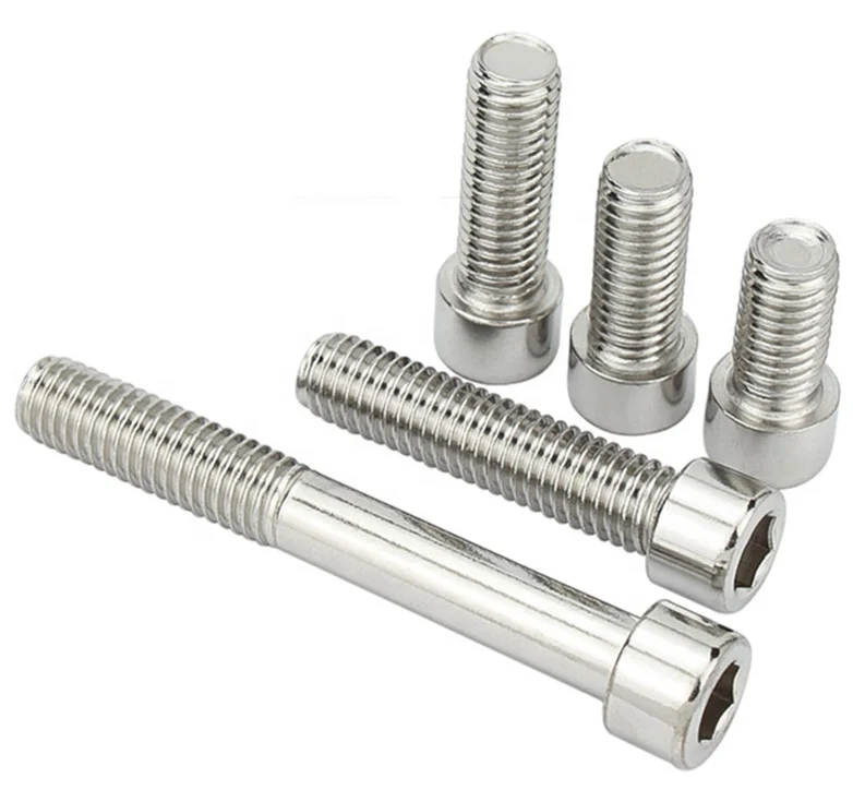 Hot products DIN912 Aluminum anodized hex socket head cap screws aluminum black screw for bicycle screw