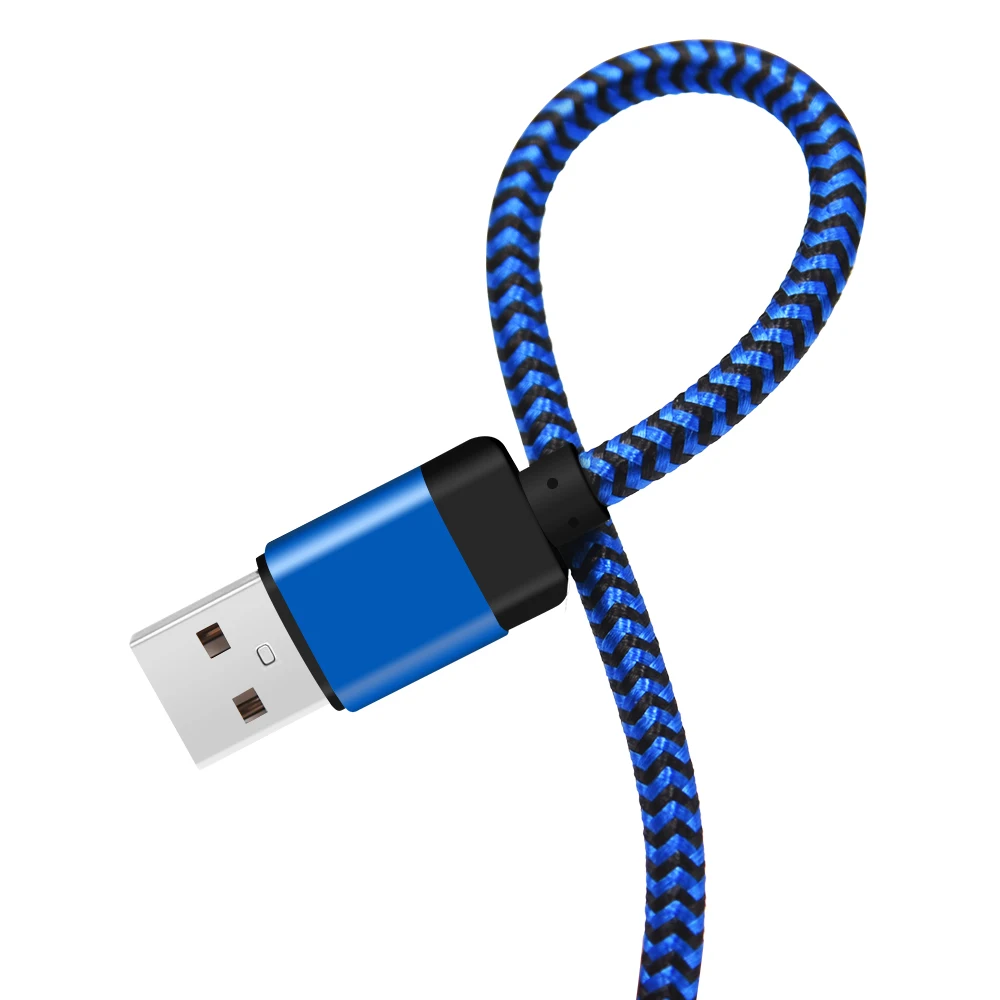 Высокоскоростной Usb-кабель для быстрой зарядки Тип c 3 фута 6 футов 10 нейлоновый плетеный кабель передачи данных Шнур iPhone/