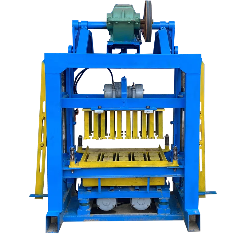 small hand operated block machine
