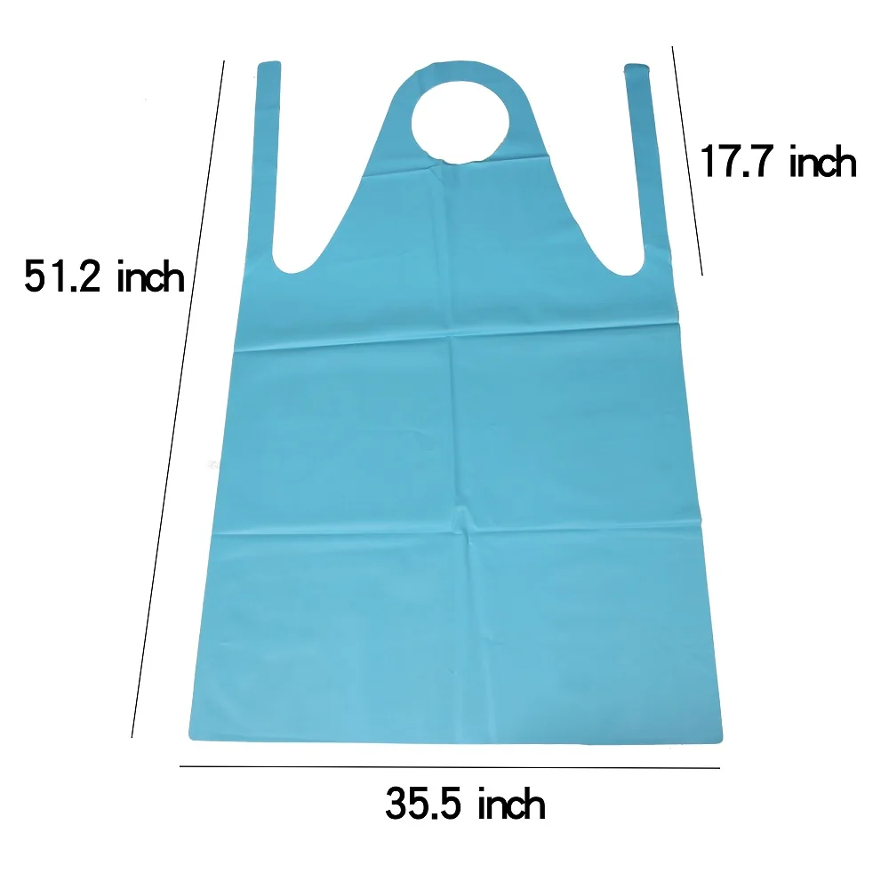 
good quality High-strength and durable plastic apron waterproof TPU apron for cleaning workers and butcher 