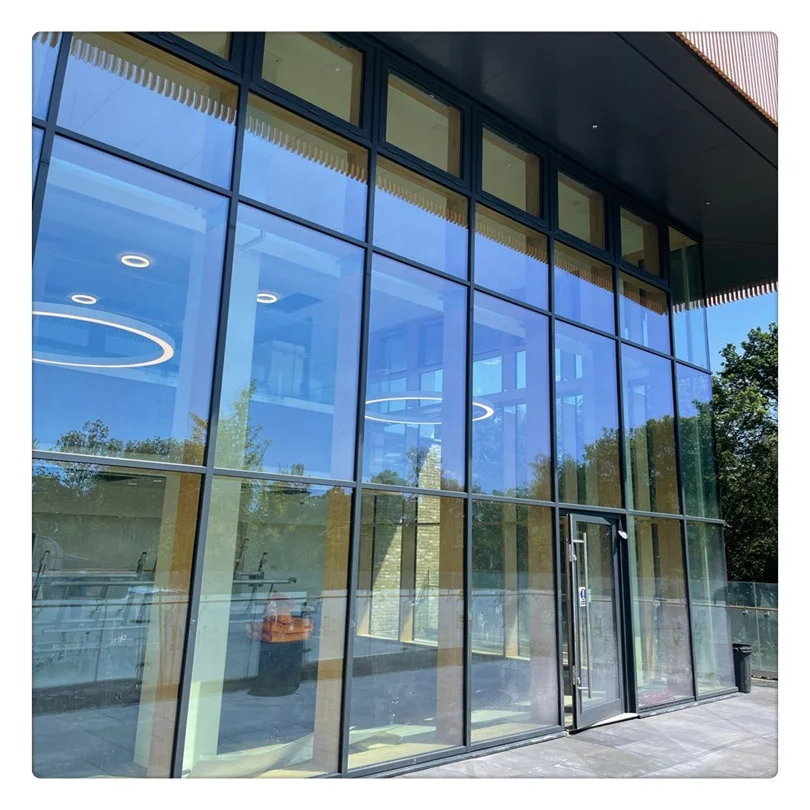 American Standard TPS Tempered Offilne Coating Low E Double Glazed Insulated Glass Panels For Construction Real Estate Wall