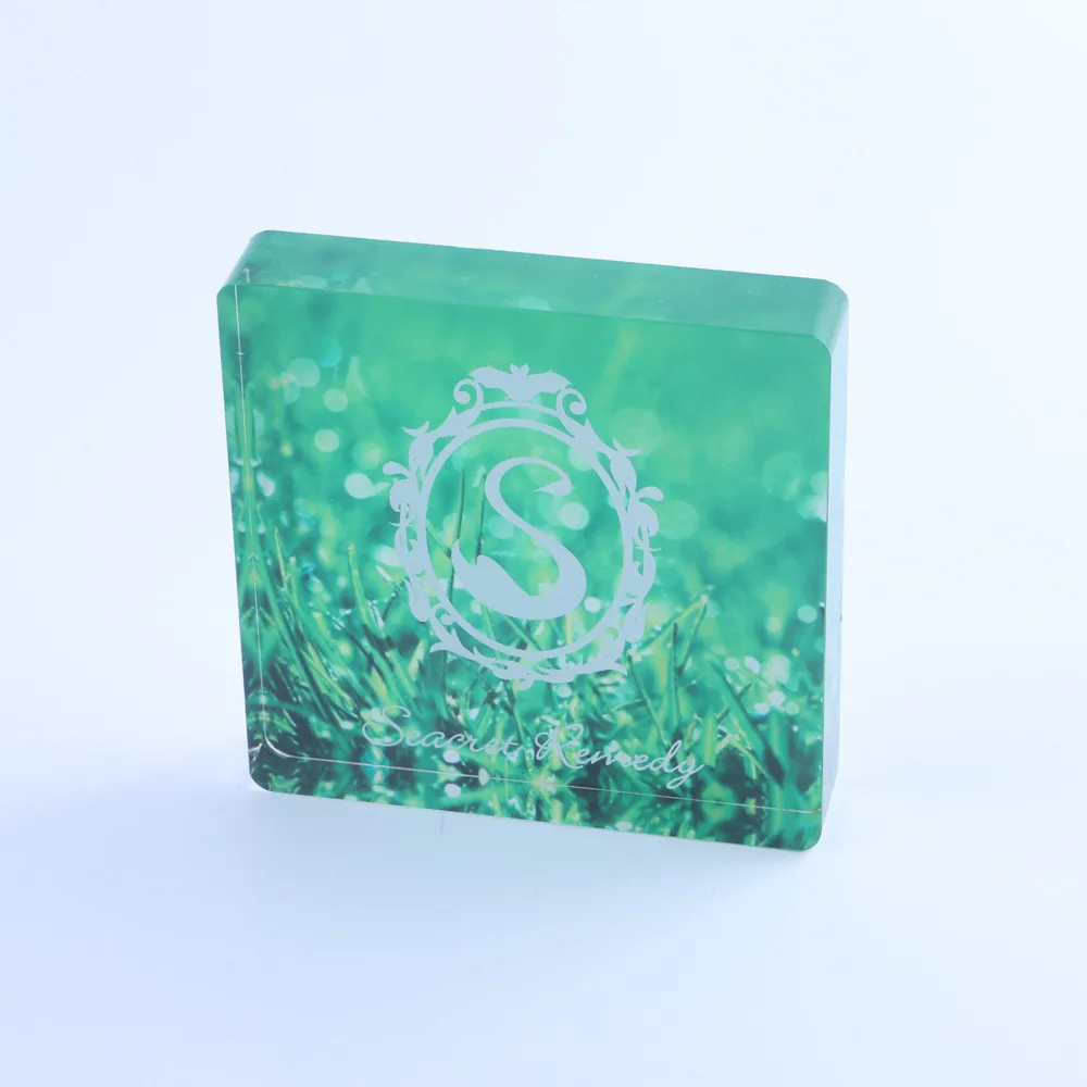 Custom acrylic photo block plexiglass frame promotional gift acrylic photo blocks clear plexiglass blocks