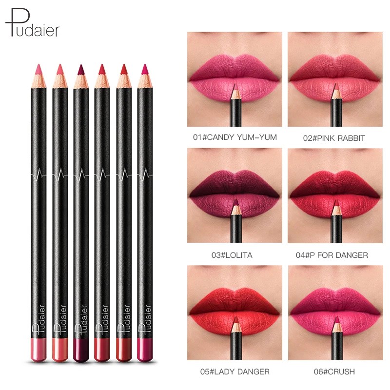 OEM Private Label Cosmetic Lip Liner Best Selling Waterproof Lip Liner Pencil Private Label