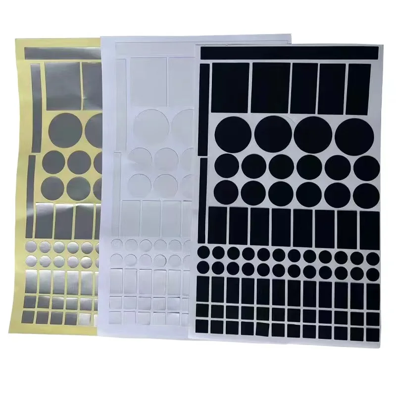 blackout plastic LED Light Blocking Stickers for Router Tv Screens Clock Sheet Dimming Sticker