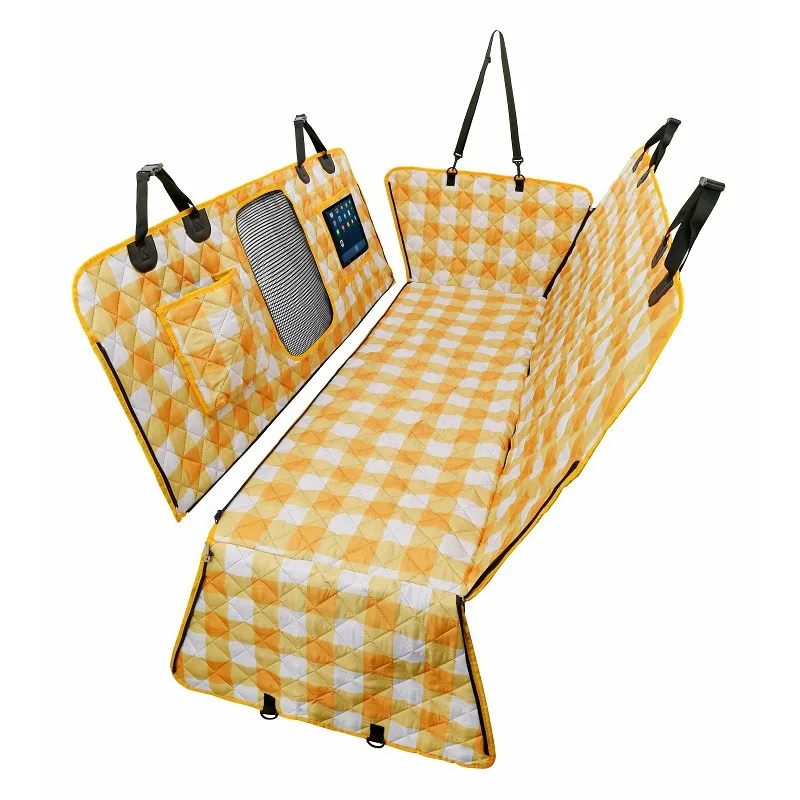 Защищенная от царапин для автомобильных сидений автомобиля на заднем сиденье Подушка домашних животных защитный чехол-накладка багажник коврик собак