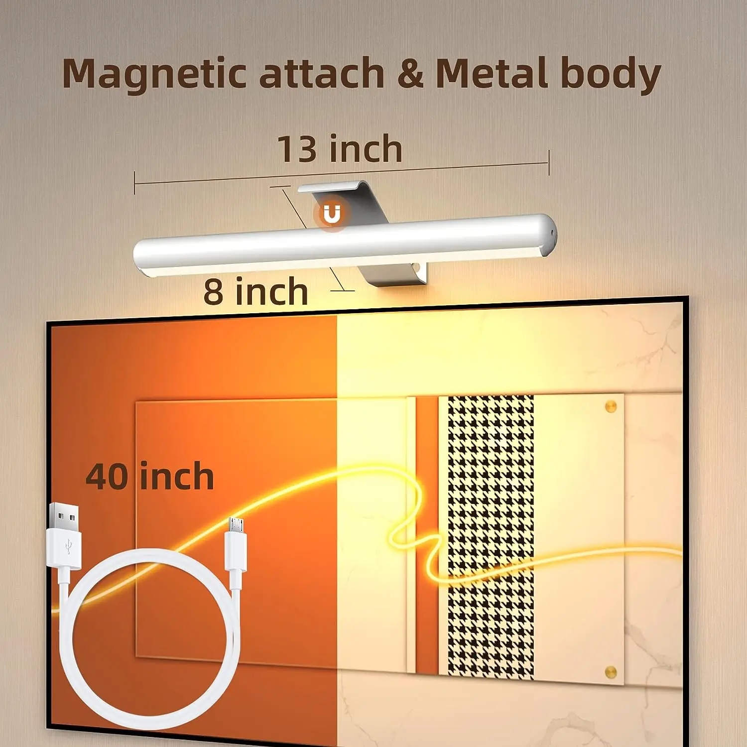 2024 Hot Sale Modern Simple Indoor Switch Control Wall Lamp Hotel Room Aluminum Rotatable LED Bedside Reading Light