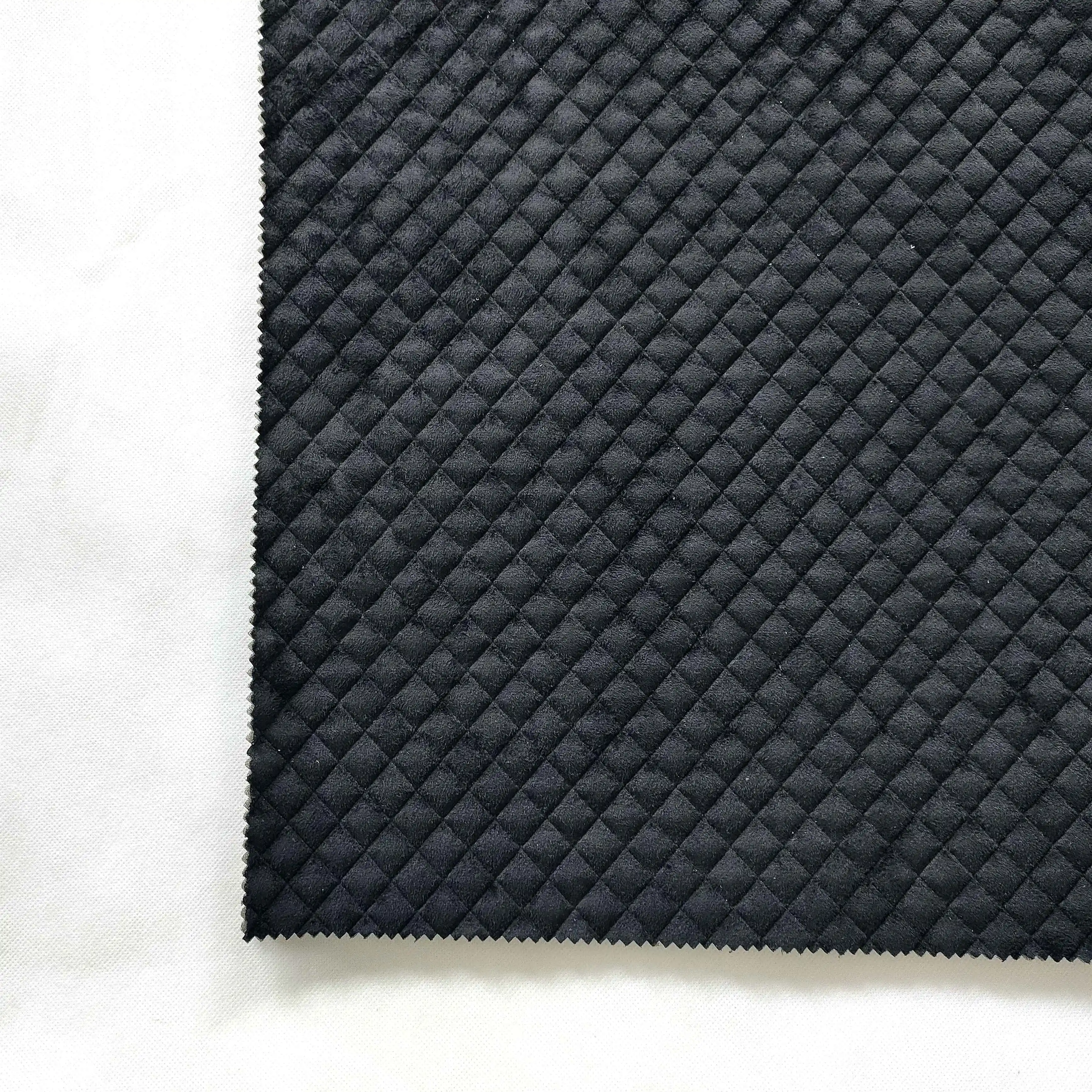 High Quality and Hot Sale 3D Embossed Jacquard Car Seat Fabric with Foam for Car Seat/ Bus Seat