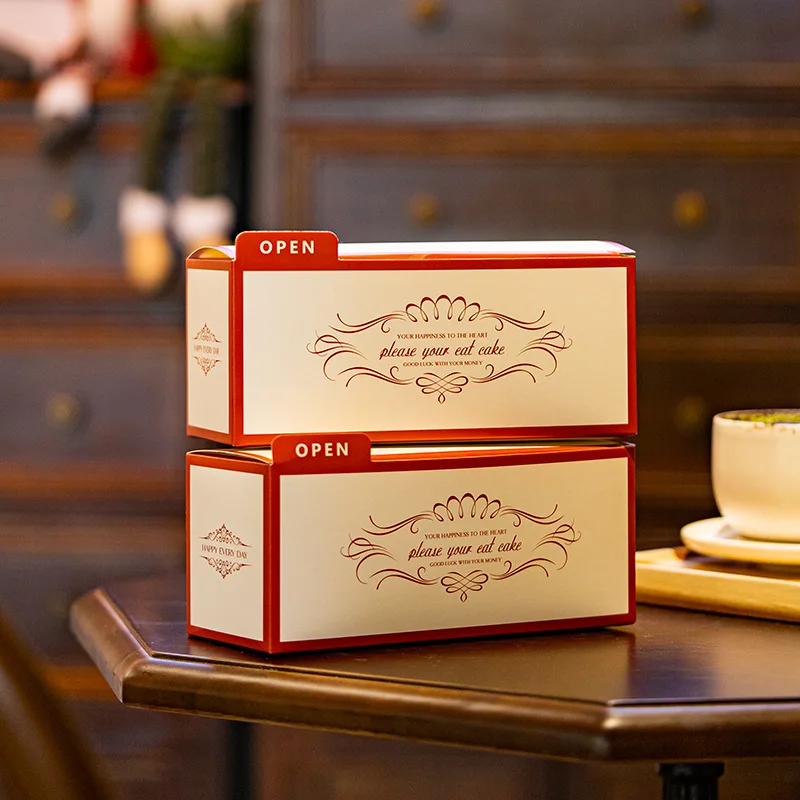 Spring Festival and New Year Cookies Candies Snacks Baking Gift Boxes Paper Party Wedding Candy Packaging Boxes