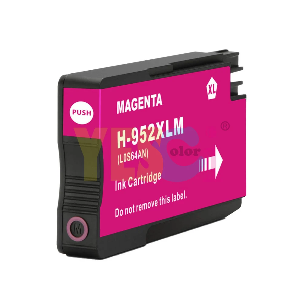 Yes-colorful 952 956 XL 952XL 956XL Premium Compatible Color Inkjet Ink Cartridge HP952 For HP Officejet Pro 8710 8216 Printer