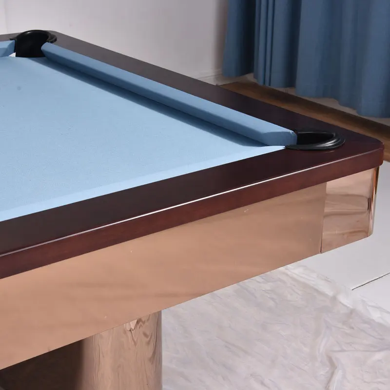 Best selling factory Popular luxury style Carom pool table Geometry billiard table with natural marble mesas de billar