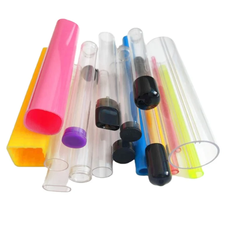 Various MM Length Color Material Available PP ABS PVC PE PU Extrusion Tube Plastic Pipe Tubing