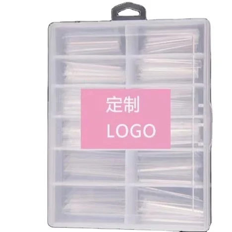 13 designs xxl Nail Poly Gel Builder Mold Quick Building Form Finger Poly Gel Extension Dual Nail Tips