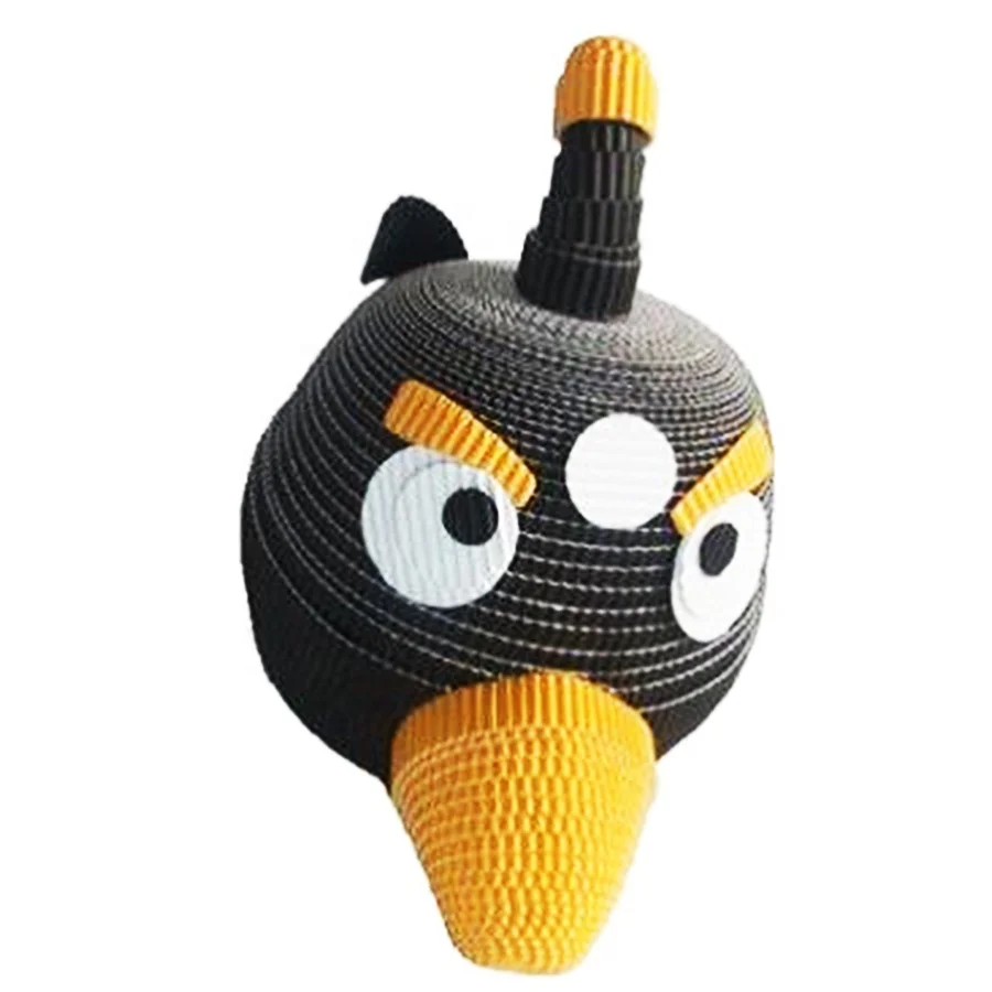 PAPER CRAFTS, ORIGAMI PRODUCT, ORIGAMI KAMIKAZE BIRD SHAPE