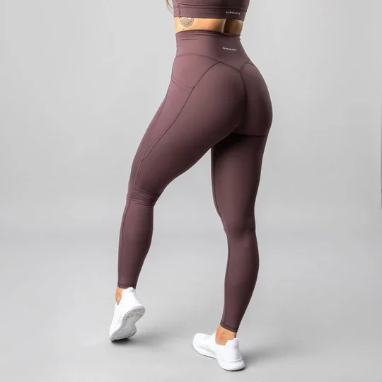 Sports Manufacturer High Waisted Workout Leggings Fitness Gear Womens High Impact Womens Skinny Yoga Pants