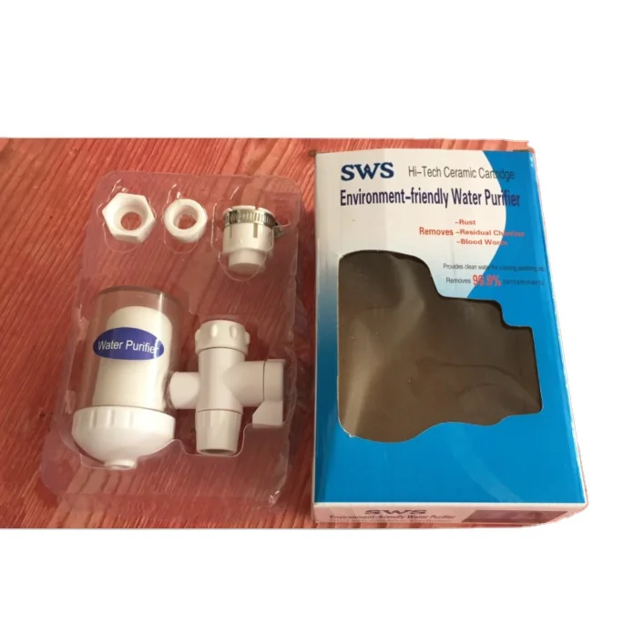 Ceramic Water Filter Transparent Water Purifier Faucet Tap