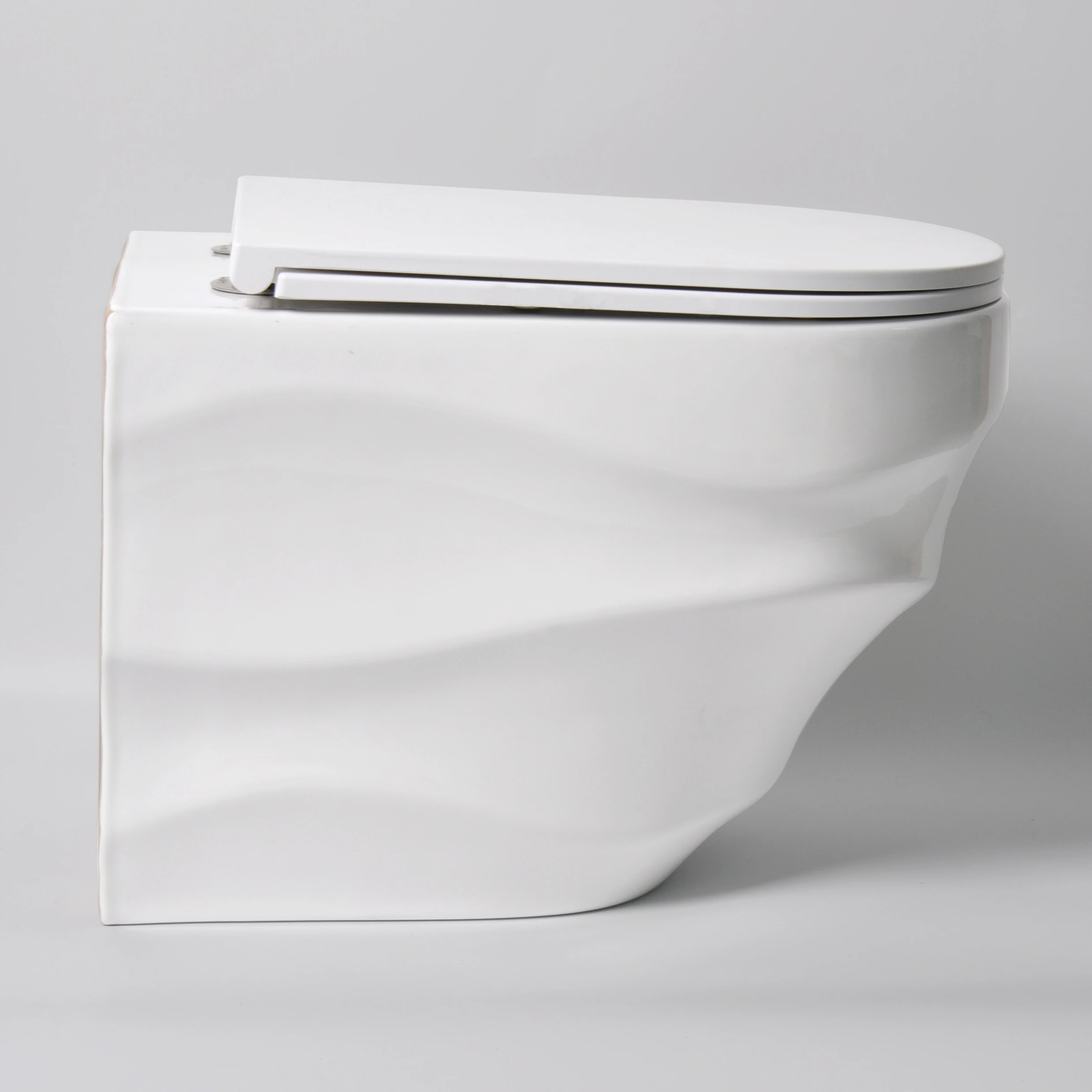 Wall Mounted Matte Color Hidden Water Tank Sanitary Ware Water Closet Bathroom Ceramic Hanging Inodoro Wall Hung Toilet Commode