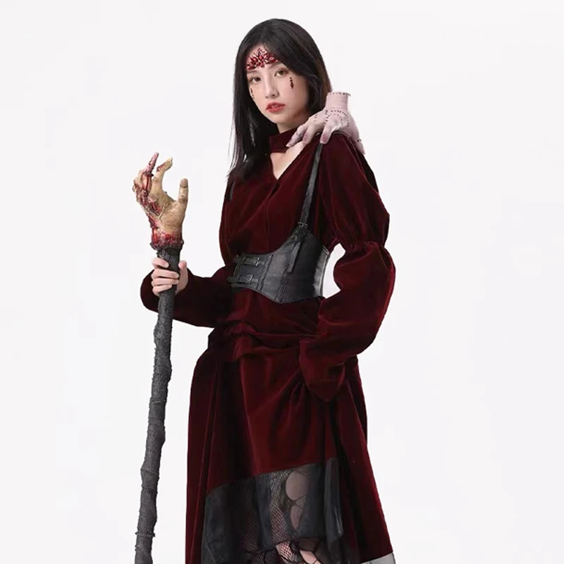 Halloween Costume Accessories Movie Props Stick Weapon Latex Hand Horror Stage Performance Costume Weapon Props For Adult Kids