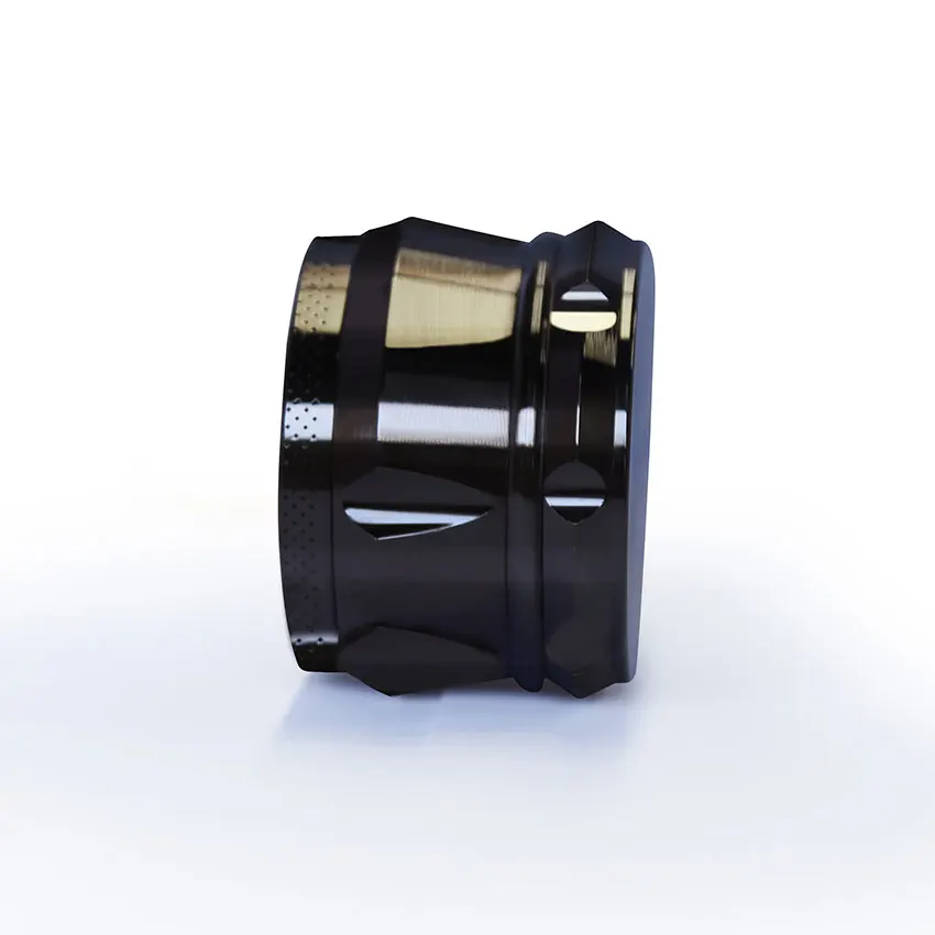 Wholesale hemp crusher zinc alloy commercial wet herb weed tobacco spices powder making machine