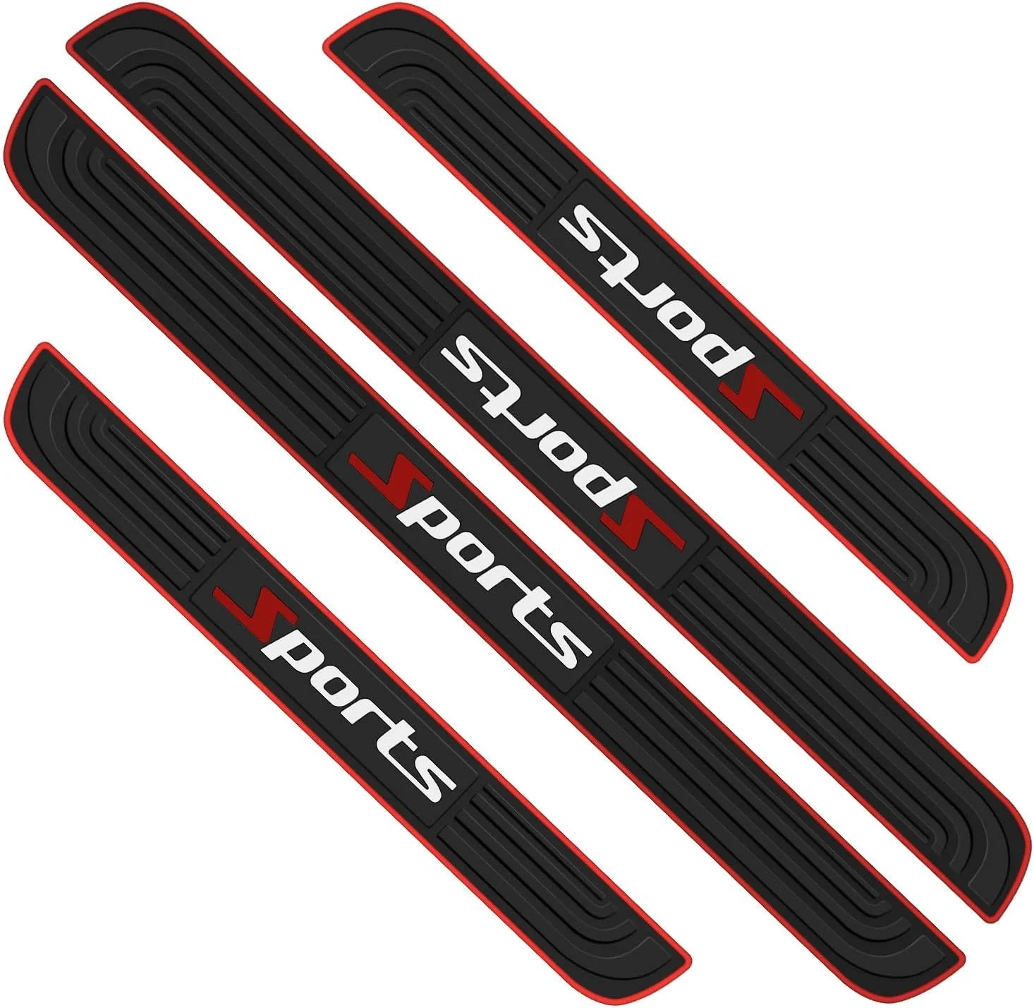 Wholesale Car Door Anti-step Protection Strip Decorative Sticker Car Door Sill Protector Sticker