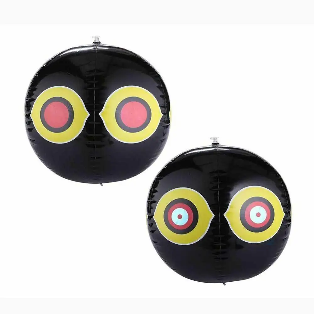 Garden Scared eyes balloon bird scare balloon yellow black and white 24inch