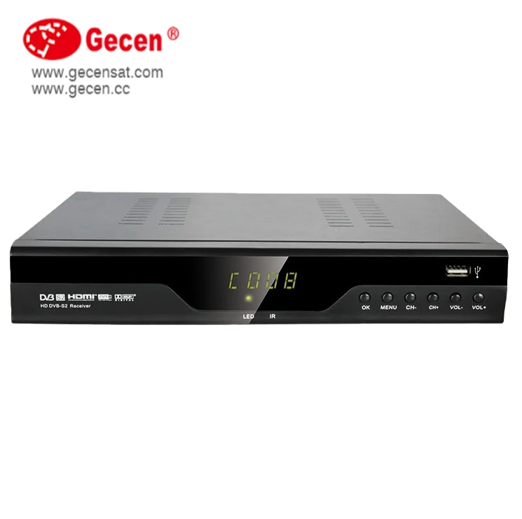 GecenHD Mpeg4 Digital FTA DVB-S2 Satellite receiver model HDSR 631GS