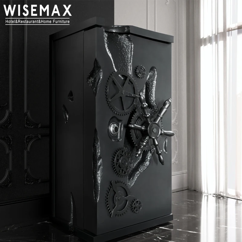 WISEMAX мебель итальянская роскошная вилла сейф для гостиной высококачественные замки спальни из нержавеющей стали шкаф сейфов дома